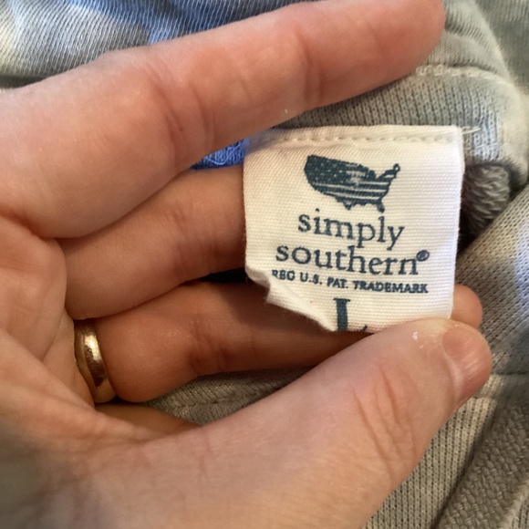 Simply Soythern tye dye hoodie ladies L - Picture 6 of 7